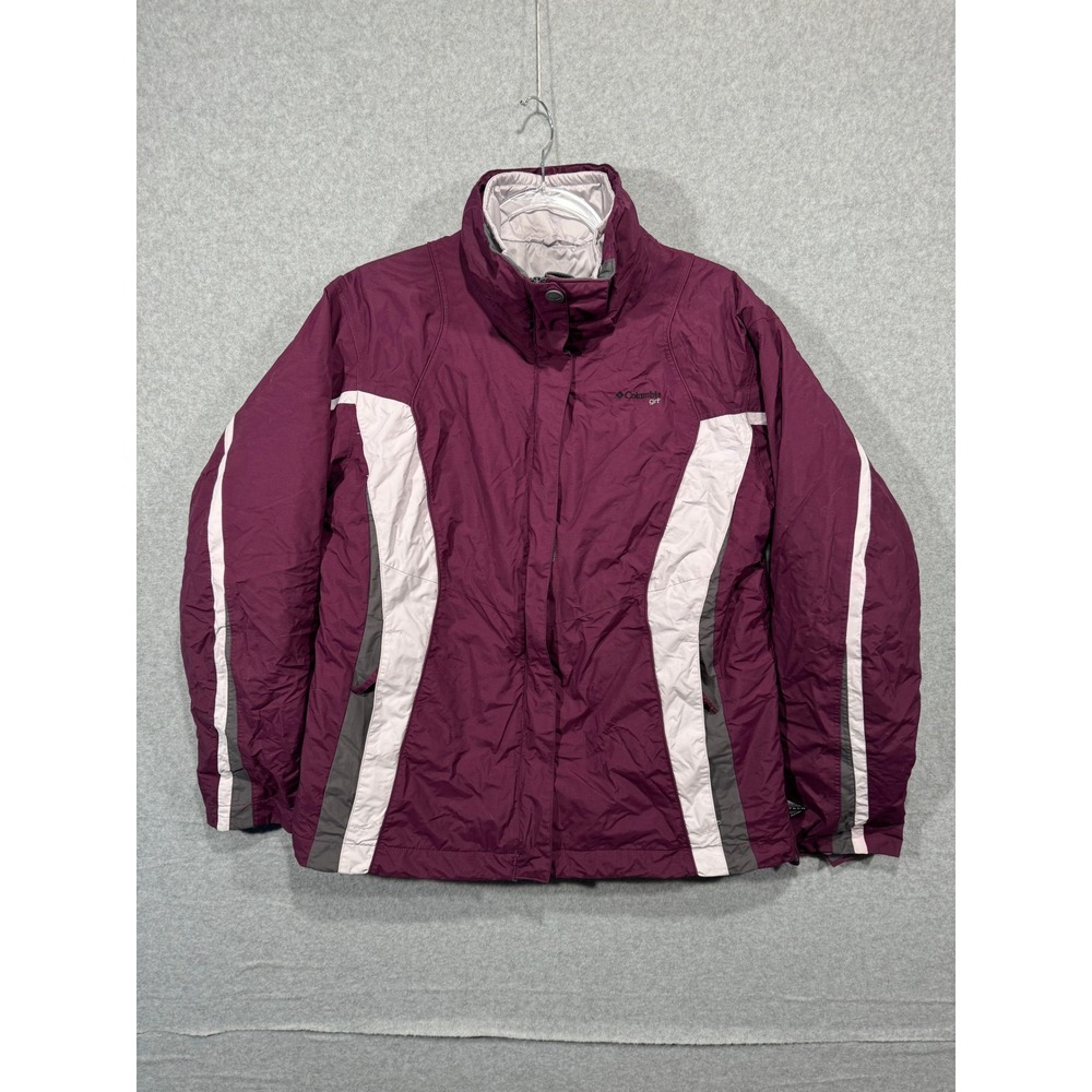 Columbia Sportswear Jacket Interchange Purple White L‎